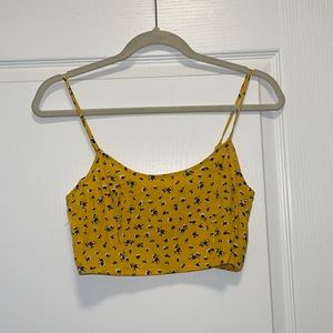 Floral crop top from forever 21